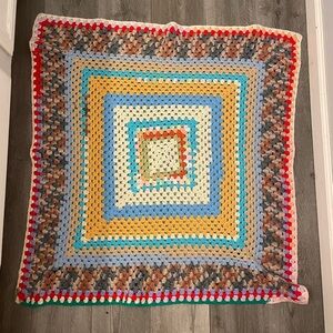 Handmade Crochet Square Blanket